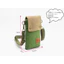 Màu Trơn Canvas Messenger Túi Điện Thoại Di Động Tách Ba Lớp Dung Tích Lớn Đơn Giản Nhẹ Vải Nữ Ngực Túi Đi Lại Túi Vuông Nhỏ
