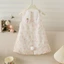 ✿ Váy không tay 2 mảnh Hàn Quốc cho bé gái Váy thêu thỏ dễ thương mùa hè bằng vải Cotton thoáng khí
