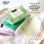 Giấy thấm dầu mặt Chuangyan thể hình 100 miếng-Có thể tháo rời, hương thơm thanh lịch, cố định kiểm soát dầu, dụng cụ trang điểm