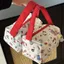 Túi đựng mỹ phẩm nữ Túi lưu trữ dung lượng lớn in hình Hello Kitty dễ thương