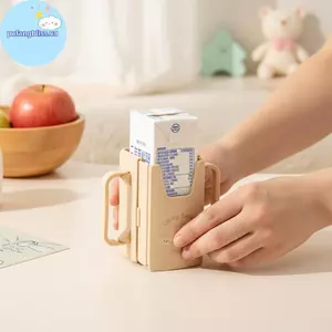 Hộp đựng nước ép Pufangbliss có giá đỡ chống gió có thể điều chỉnh Lý tưởng cho khay đựng sữa cho bé VN