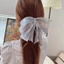 Thời Trang Hàn Quốc Nhiều Lớp Nơ Lấy Kẹp Nữ Tính Khí Pha Lê Kim Cương Giả Đuôi Ngựa Kẹp Tóc Siêu Cổ Tích Cảm Giác Cao Cấp