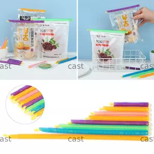 CAST 5 CÁI Kẹp niêm phong Dụng cụ làm lạnh thực tế bằng nhựa gia dụng
