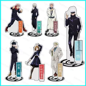 HK1 Jujutsu Kaisen Để Bàn Đứng Hình Hành Động Hai Mặt Yuji Itadori Gojo Nobara Acrylic Để Bàn Trang Trí Đồ Trang Trí 1