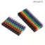 Nhãn đánh dấu cáp Nhãn số đánh dấu loại C đầy màu sắc cho dây 1.5 / 2.5 / 4 / 6mm2 [Vn]