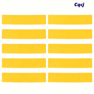 CQCJ 10 CÁI Court Line Marker Kit, Bộ đánh dấu đào tạo hình chữ nhật phẳng chấm chống trượt, bề mặt kết cấu Tùy chọn đầy màu sắc Dải có thể gập lại Huấn luyện bóng đá nhanh nhẹn