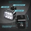 BUCKLOS 10 Đèn LED Xe Đạp Chống Nước Xe Đạp Leo Núi Đèn Trước Sạc USB 9 Chế Độ MTB Đèn Sau Phụ Kiện Đi Xe Đạp