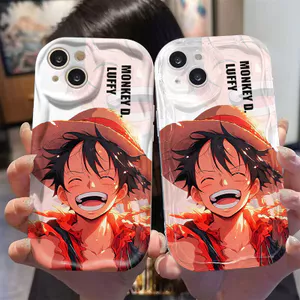 Ốp Lưng Cho OPPO Reno 15 14 13 12 11 10 Pro 8 6 15F 14F 13F 8Z 7Z 6Z A6X A3X A5i A17K A16K A16E A15S A12E Kem gợn Sóng Cong Cạnh Họa Tiết Sáng Tạo Thiết Kế NYKB272
