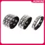 JASMINE Độc Đáo Đinh Tán Đinh Tán Rộng Còng Punk Gothic Ro Unisex Lắc Tay Vòng Tay Nam Trang Sức JASMINE