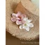 Phong cách mới ~ Mũ rơm dệt hoa Raffia cao cấp kiểu Pháp Mũ chống nắng mùa hè