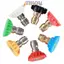 TMOY 1 / 4 "Qui Connect Bộ ghép nối quay Bộ chuyển đổi có thể điều chỉnh với 5 đầu phun Kết nối đồng cho máy rửa xe áp suất cao TMOY