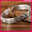 JASMINE Retro s Pixiu Charms Vòng Tay Nam Bạc 925 Thiết Kế Đơn Giản Phong Cách Trung Hoa Độc Đoán Mở Lắc Tay Trang Sức JASMINE