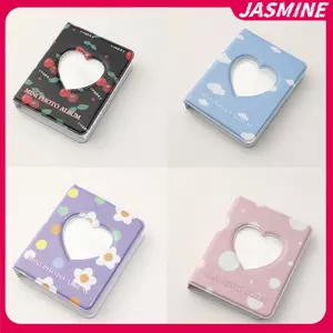 JASMINE Album Ảnh Dễ Thương 3 Inch Trái Tim Tình Yêu Rỗng Hình Hộp Bảo Quản Thẻ Kpop Chất Kết Dính Thẻ Tên Sách Photocard Giá Đỡ 36 Nhà Thơ JASMINE