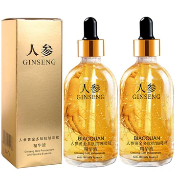 Tinh chất chống nhăn nhân sâm, Tinh chất chống lão hóa Peptide nhân sâm, Chiết xuất sâm, Tinh dầu chống lão hóa Hàn Quốc, Làm săn chắc da.