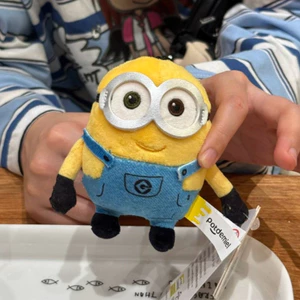 Spike Price Cầu Lông Minion Sang Trọng Charm Dễ Thương Minion Bob Búp Bê Móc Khóa Quà Tặng