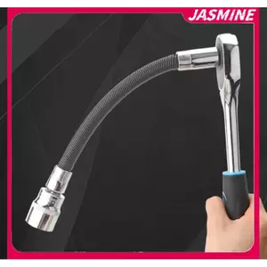 JASMINE Trục linh hoạt 1 / 4 3 / 8 1 / 2 Thanh mở rộng mô-men xoắn cao Đầu chuyển đổi Ổ đĩa Soet Ratchet Cờ lê tay lò xo Bài mở rộng Thanh JASMINE