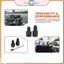 Bộ chuyển đổi dòng nhiên liệu POWER AN3 AN4 Flare Nam sang Nữ 1 / 8NPT Đầu nối bằng đồng thau cho khớp nối ống nhiên liệu động cơ ô tô.