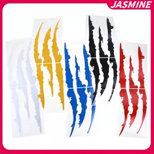 JASMINE Xe Stiers Phản Quang Quái Vật Móng Vuốt Dấu Xước Sọc Dấu Hiệu Đèn Pha Decal JASMINE