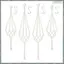4 Gói Giỏ Treo Dây Cotton Macrame Móc Treo Cây 80CM & 100CM