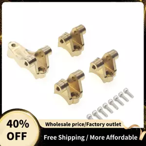 Đồng thau Phía Trước Trục Sau Dưới Chống Sốc Treo Liên Kết Đứng Cho 1 / 10 RC Xe Bánh Xích TRX4 Nâng Cấp Phần