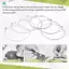 Deg 009-042 Vết Thương Thêm Ánh Sáng Dây Đặc Biệt Nhạc Cụ Guitar Phụ Kiện Phần