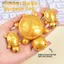SSVN 1 Bộ Vàng Rùa Bóp Đồ Chơi Phục Hồi Chậm Giảm Căng Thẳng Mềm Co Giãn Lo Âu Giảm Fidget Đồ Chơi Dành Cho Trẻ Em Người Lớn Văn Phòng Đàn Áp.