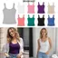 Áo Tank Mùa Hè BRAA, Đồ Lót Cổ Chữ U Áo Sơ Mi Cami Top, Áo Ren Không Tay Dáng Rộng Cho Nữ
