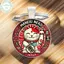 PUSKY 1 / 3 / 5 Chiếc Nhật Bản Tốt Lu Charm Hợp Kim Kẽm Móc Khóa Maneki Neko Luy Mèo Móc Khóa Cho Chìa Khóa Ô Tô Túi Mặt Dây Chuyền Quà Tặng VN
