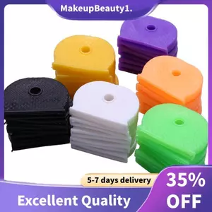 30 GÓI Màu KHÓA ĐẦU BÌA ĐẦU / Mũ / Thẻ / ID Markers Hỗn Hợp Toppers