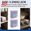 2 Chiếc Màu Xanh Nhọn Silica Gel Hút Ẩm Cho Hộp Hấp Thụ Có Thể Tái Sử Dụng