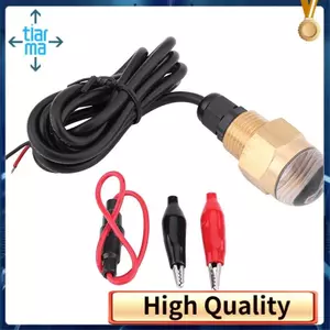 Đèn LED biển Chiếu sáng dưới nước 12V Đồng thau thoát nước thủy tinh Cắm 1 / 2 Inch NPT Du thuyền Phụ kiện, Chiếu sáng trang trí xung quanh