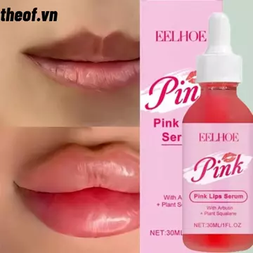 Dầu dưỡng ẩm môi THEOF, 30ml Tăng độ đàn hồi Lip Plumper Serum, Dưỡng ẩm lâu trôi Kem dưỡng ẩm Công thức làm tăng độ bóng môi để chăm sóc môi hàng ngày