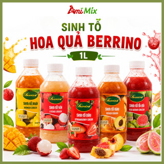Sinh Tố Hoa Quả Berrino 1L - Đầy Đủ Hương Vị, Sánh Mịn & Tươi Ngon