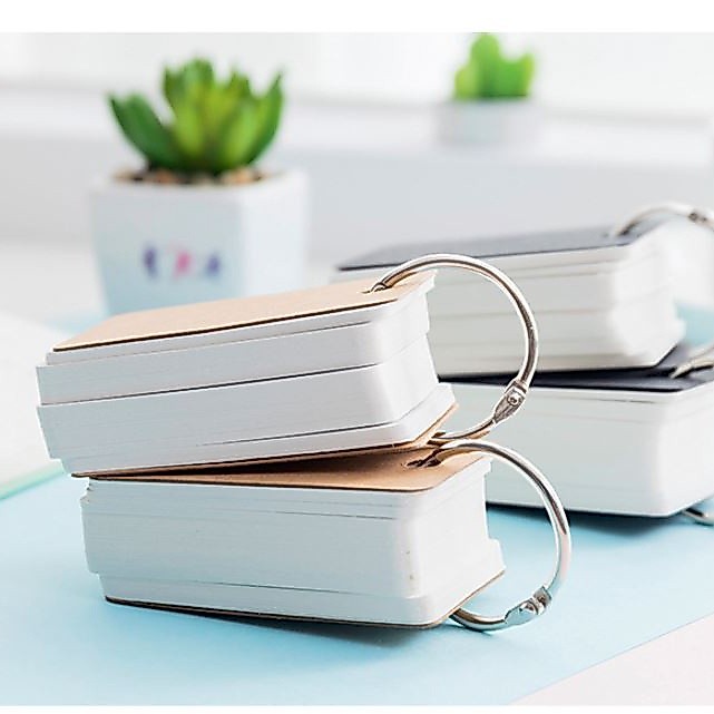 Bộ Thẻ Flashcard Học Từ Vựng Tiếng Anh, Sổ Tay Ghi Chú, Notepad - Kèm Khoen Bìa - BEYOU | BigBuy360 - bigbuy360.vn