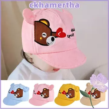 CKHAMPH Mũ Bóng Chày Cho Bé, Mũ Chống Nắng Hoạt Hình Cho Bé Trai Bé Gái, Mũ Đạt Đỉnh Mũ Che Nắng Mũ Che Nắng Mũ Có Thể Điều Chỉnh Mũ Lưỡi Vịt Mùa Xuân Hè