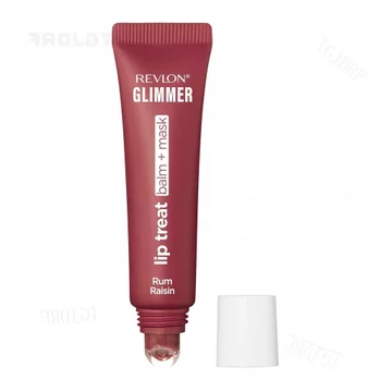 Mặt nạ môi Revlon Shining + Son môi, Sản phẩm chăm sóc môi Peptide ban đêm, Dưỡng ẩm dưỡng ẩm, 010 Rum Raisin Color, 0.4 Liquid Ounce IIKS