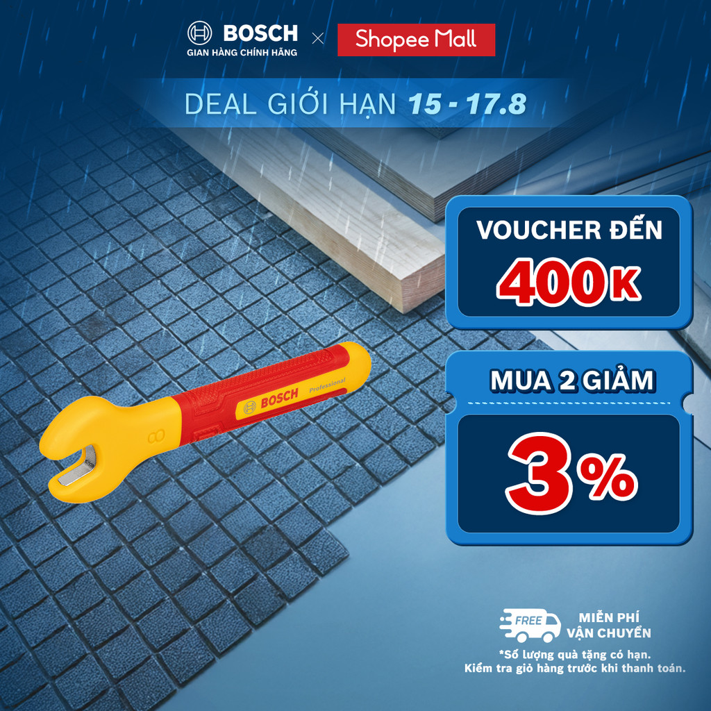 Cờ lê cách điện VDE Bosch