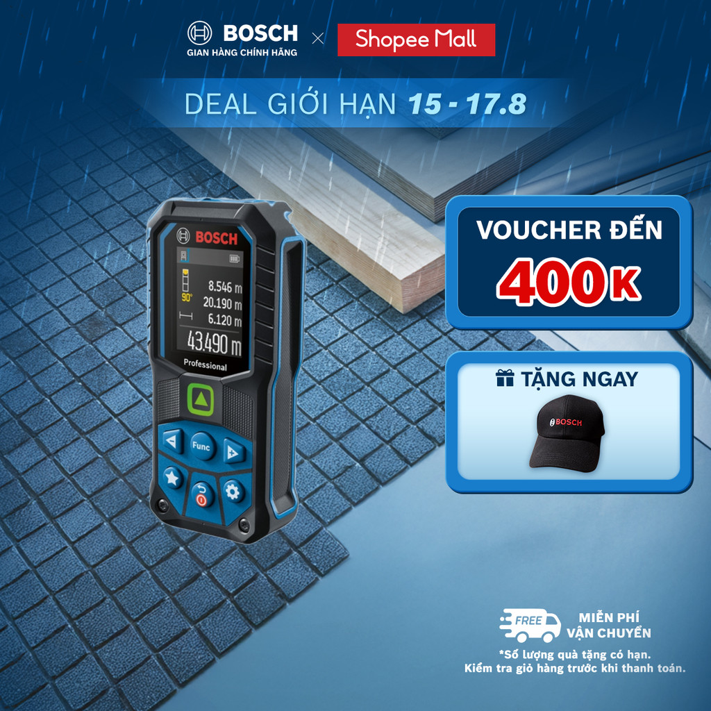 Máy đo khoảng cách Bosch GLM 50-23 G