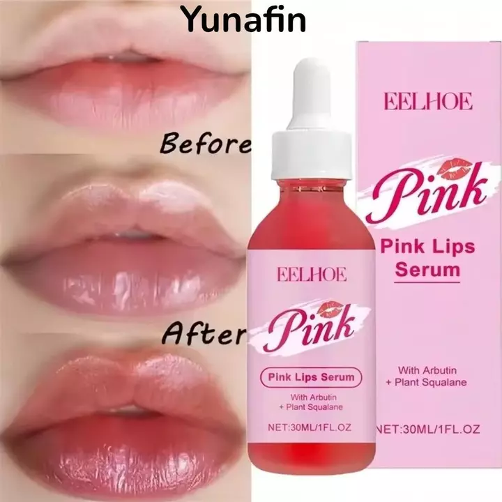 YUNAFIN Lip Plumper Serum, Dưỡng ẩm Tăng độ đàn hồi Dầu dưỡng ẩm cho môi, 30ml Dưỡng ẩm lâu trôi Công thức làm đầy môi Mỹ phẩm chăm sóc môi để chăm sóc môi hàng ngày