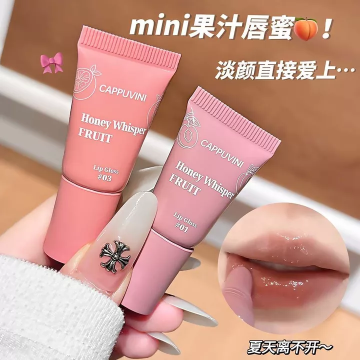 Blueberry Fruit Series-Lip Gloss Dudu Lip Mirror Water Gloss Lip Glaze Lip Balm Lip Oil Làm Trắng Da Sinh Viên 8.27
