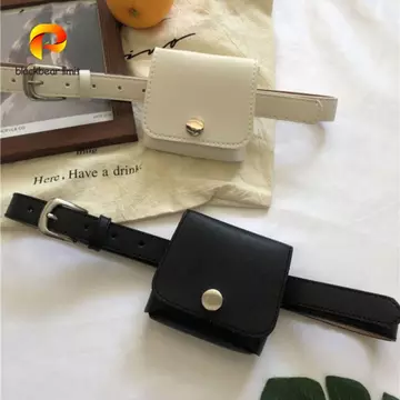 Women's Korean-Style PU Leather Belt Bag