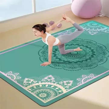 Nhảy Dây Chống Sốc Thảm Thảm Cách Âm Sàn Thảm Quỳ Thảm Dày Chống Sốc Tắt Tiếng Thảm Tập Yoga Khiêu Vũ Thể Hình Thảm Chống Trơn Trượt w20260927