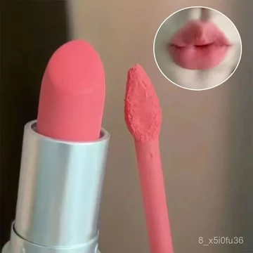 Son kem lì màu trà sữa hồng đào nude tươi tắn không trôi son bùn cho học sinh dễ dùng