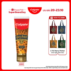 Kem đánh răng Colgate Harry Potter Sorting Hat - Tinh thể Chiếc Nón Phân Loại, the mát dài lâu 100g