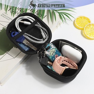 Onetimingfine Di Động 3C Cứng Kỹ Thuật Số Tiện Ích Túi Bảo Quản Da Nhân Tạo Tai Nghe Sạc Cáp Dữ Liệu U Đĩa Tổ Chức VN