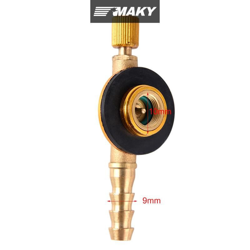 Newwellknownepic Thép không gỉ Cắm trại Bếp Gas Chuyển đổi sạc Bộ chuyển đổi van bơm hơi VN