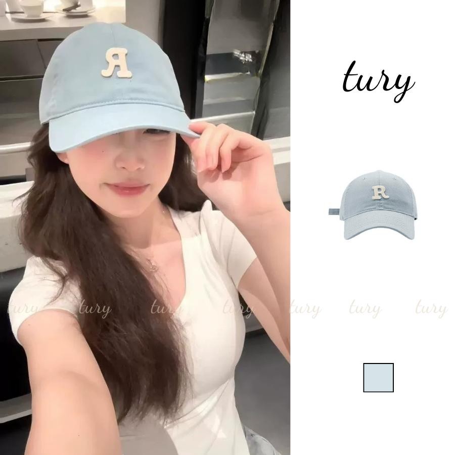 Nón Lưỡi Trai Unisex Nam Nữ - Tury - Mũ Lưỡi Trai Thêu Chữ R - MLT071