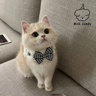 Khăn Cho Mèo Nơ Cổ Thú Cưng Yếm Nước Bọt Khăn Đồ Trang Trí