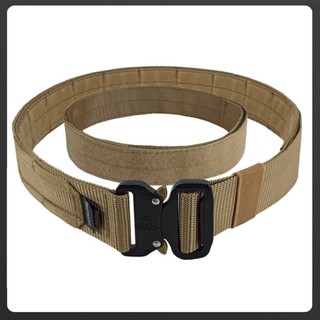 Thắt lưng bện Nylon NKSFX, Thắt lưng tập luyện nam có thể điều chỉnh 4,5cm, Khóa kim loại cắt Laser thông thường Thắt lưng tháo nhanh