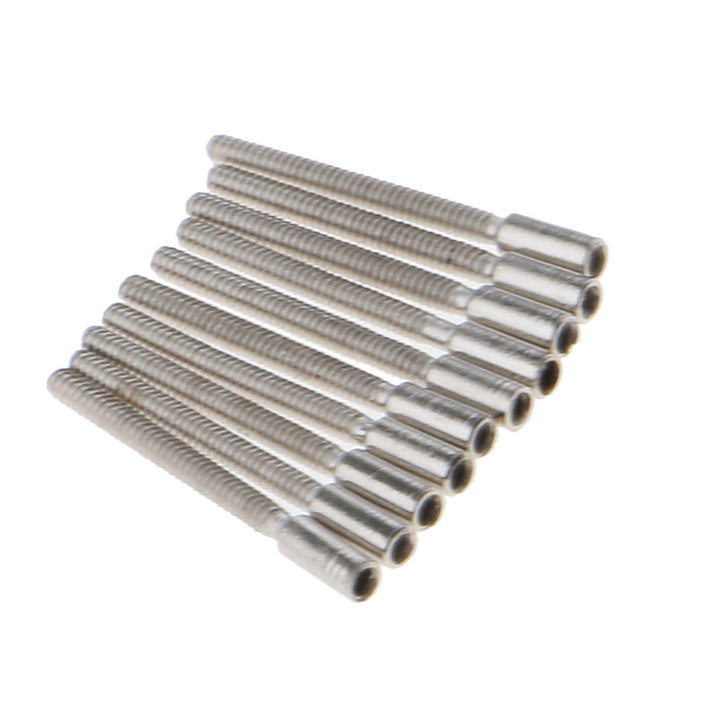 0.9mm Đồng Hồ Thân Nối Dài 100 Chiếc Thép Không Gỉ Đồng Hồ Thân Mở Rộng Cuộn Dây Nối Dài Cực Thanh Thay Thế Phụ Kiện Sửa Chữa